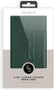 Selencia Hoesje Geschikt voor iPhone SE (2022) / SE (2020) / 8 / 7 / 6s / 6 Hoesje Met Pasjeshouder - Selencia Surya 2-in-1 Uitneembare Vegan Lederen Bookcase - groen
