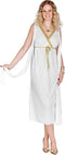 dressforfun - Griekse schoonheid Penelope - vrouwenkostuum - XXL - gouden accenten