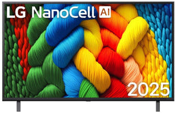 LG Nanocell NANO81 (2025) - Ultra HD TV - 55" - Zwart
