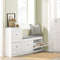 SoBuy FSR64-W - Schoenenkast - 2 kleppen - Wit 104x52x24cm