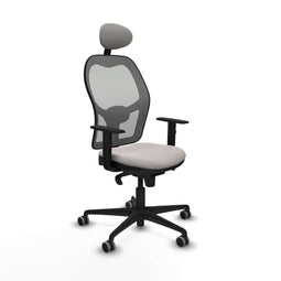 Jorquera Piqueras y Crespo 1D036G1 - Bureaustoel met hoofdsteun - Verstelbare hoogte - Wit