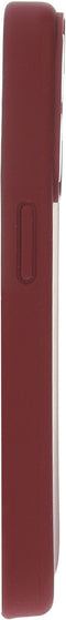 Mobiparts iPhone 15 Pro - Silicone Cover - Soft-touch - Plum Red