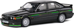 BMW Alpina B10 BiTurbo E34 - Solido 1:43 - Vitrinebox - Zwart