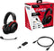 HyperX Cloud III S Wireless - Draadloze Gaming Headset - Dual Wireless Connectiviteit - Zwart/Rood