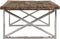 Richmond Salontafel Kensington 130x80 x-leg (Silver)