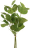 J-Line decoratie tak Eucalyptus Kort In Bundel - kunststof - groen - 6 stuks