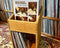 12 Vinyl Records Display - Oiled Oak - Add-on