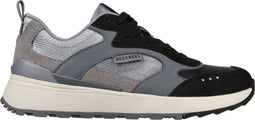 Skechers Sunny Street - Sunsetters Dames Sneakers - Air-Cooled Memory Foam - Black/Charcoal - Maat 41