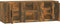 vidaXL - Tv-meubel - 100x31,5x35 - cm - bewerkt - hout - gerookt - eikenkleurig