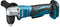 Makita DDA351ZJ - 18V Accu Haakse Boormachine - Snelspanboorkop 10 mm - Mbox