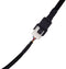 Silverstone CPF03 - Stroomkabel Molex KK Fan (4-pin) - 30cm - Zwart