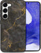 iMoshion Hoesje Geschikt voor Samsung Galaxy S23 Plus Hoesje Siliconen - iMoshion Design hoesje - Zwart / Black Marble