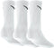 Nike 3 Pair Crew Sock - Sportsokken - Demping - Wit (3-pack)