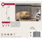 Paulmann Juna - Hanglamp E14 max. 20W dimbaar - Softgroen Koper Hout