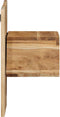 vidaXL - Nachtkastje - 50x27x50 - cm - massief - acaciahout