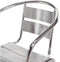 Aluminium Stoelen - Zilver - Stapelbaar - Set van 4
