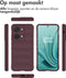 imoshion Hoesje - Geschikt voor OnePlus Nord 3 - EasyGrip Backcover - Aubergine