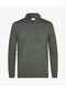 Profuomo Pullover Half Zip - Stijlvol & Comfortabel - Donkergroen - maat M