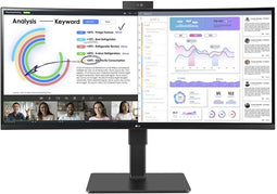 LG 34BQ77QC-B - Monitor - 34" 3440x1440 IPS 60Hz Gebogen - Zwart