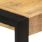 vidaXL - Bijzetkast - 120x30x75 - cm - massief - mangohout