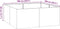 vidaXL - Plantenbak - 100x100x40 - cm - gegalvaniseerd - staal