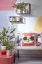 Mica Decorations Grazi Bank - L124 x B66 x H69 cm - Fluweel - Off White