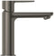 GROHE Lineare - wastafelkraan s-size - waterbesparend - met push open waste - hard graphite geborsteld (antraciet)