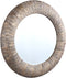 PTMD Arenxa Gold Iron Mirror With Stripes Round