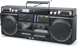 Muse M-380GB - Ghettoblaster - FM CD cassette USB SD Bluetooth - Zwart