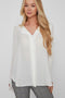 VILA VILUCY LS SHIRT - Doorknoop blouse - V-hals - M