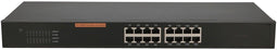 Extralink HEXON EX.12233 - Switch - 16x Ethernet 100Mbps - Zwart