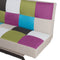 LEEDS - Slaapbank 3-zits - Multicolor - Polyester