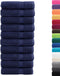 vidaXL - Badhanddoeken - SOLUND - 10 - st - 600 - g/m² - 100x150 - cm - marineblauw