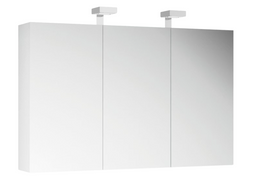 Allibert LED Spiegelkast 120x70x15 cm - G9 LED-spot - Wit