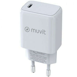 Muvit MCACC0038 - Oplader - USB-C 25 W - EU-stekker