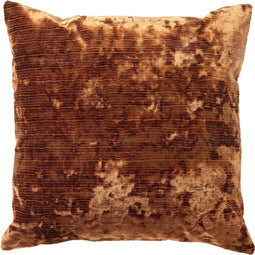 Dutch Decor AMBER - Kussenhoes 45x45 cm - Brown Patina - bruin - met rits - zonder binnenkussen