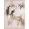 Schilderij Home ESPRIT Wit Beige Abstract Stads 130 x 5 x 180 cm