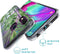 iMoshion Design voor de Samsung Galaxy A40 hoesje - Bladeren - Groen