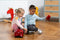 Klein Toys Bosch stofzuiger - 19x25x74 cm - realistische zuig en geluidseffecten - rood