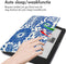 imoshion E-reader Hoesje - Geschikt voor Kobo Clara HD - Design Sleepcover Bookcase - Flower Tile