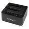 StarTech SDOCK2U33RE - eSATA Harde-schijfduplicatordock - USB 3.0 - SATA III 6 Gbp/s - Zwart