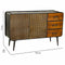 Dientafel Alexandra House Living Bruin Ijzer 40 x 75 x 120 cm