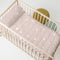 Sprei HappyFriday BASIC KIDS Roze 100 x 130 cm Wieg voor baby's