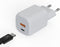 Xtorm 35W GaN² Ultra Adapter - Oplader - Dubbele poort USB-C en USB-A - Wit