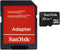 Sandisk MicroSDHC 32 GB - MicroSD kaart met adapter - Class 4 - zwart