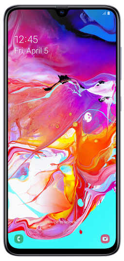 Samsung Galaxy A70 - Wit - 128 GB - Fysieke simkaart