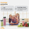 ETA ActivMix Blender To Go - Blender - 350W 19000 RPM Pulsfunctie - Zilver (3 stuks)