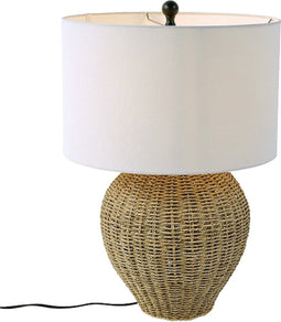 Tafellamp Rotan 60 - Wit