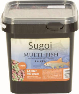 Multi Fish vijvervoer 6 mm 2.5 liter