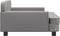 vidaXL - Hondenmand - 90x53x30 - cm - kunstleer - grijs